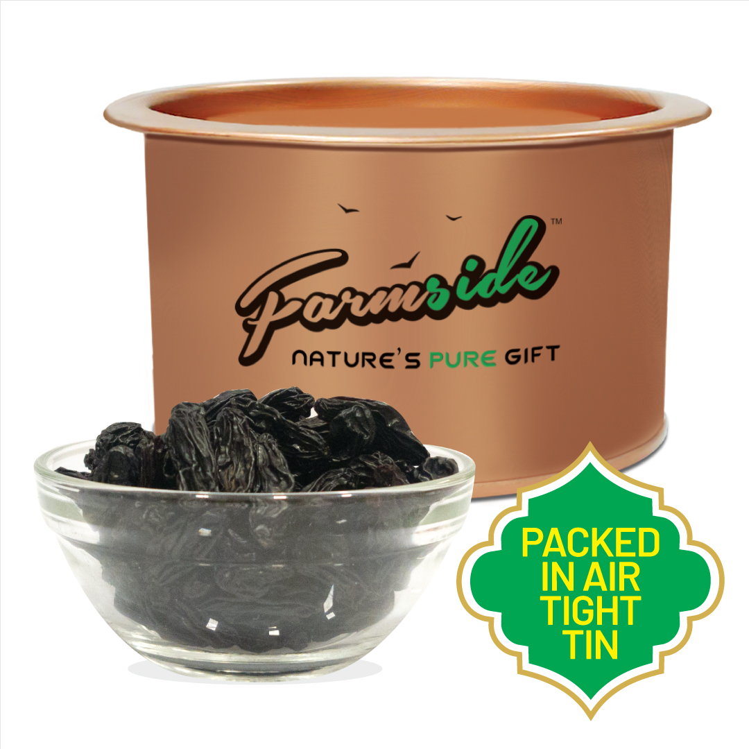 Image of Black Raisins with Tin Box pack from Farmside