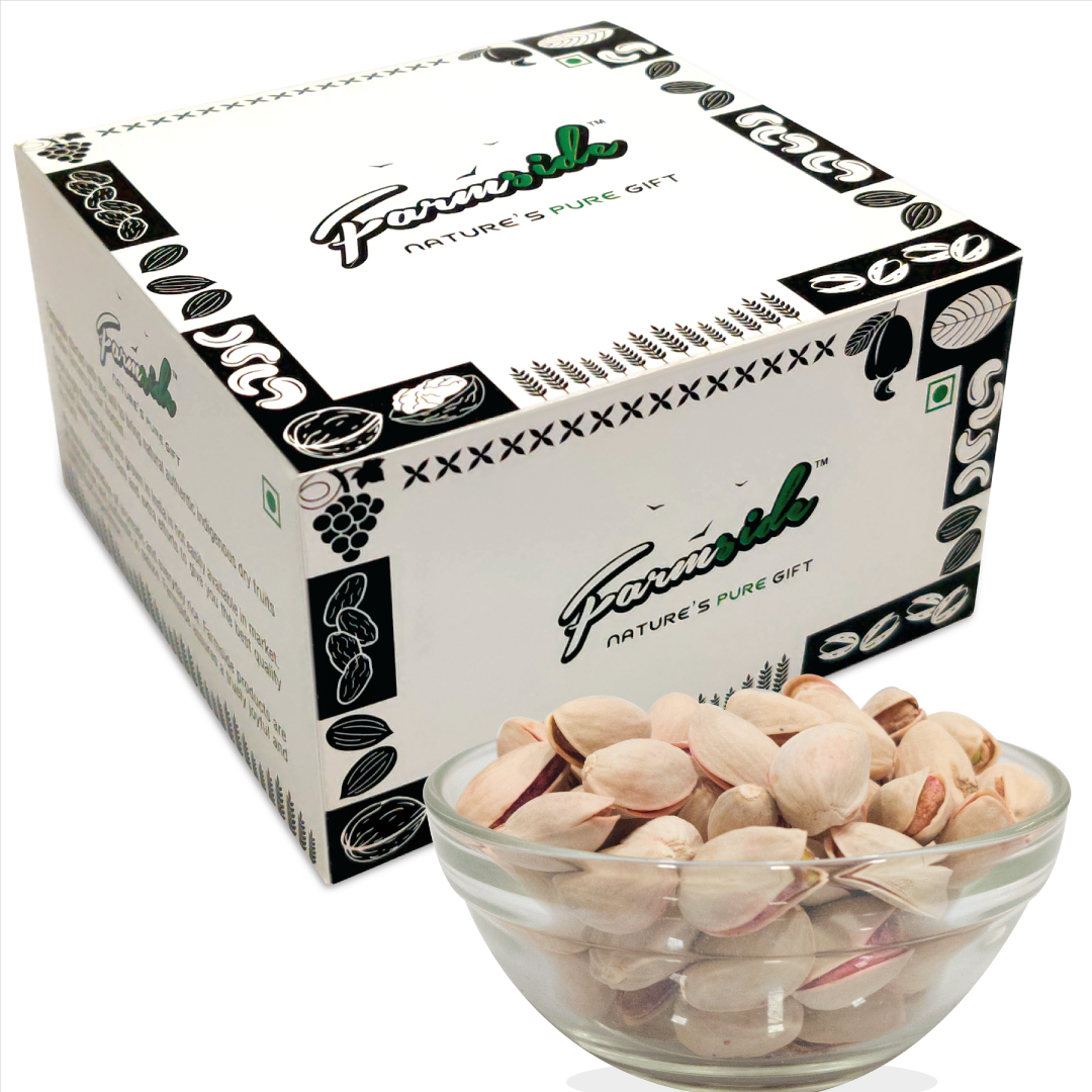 Chile Pistachios with White Box