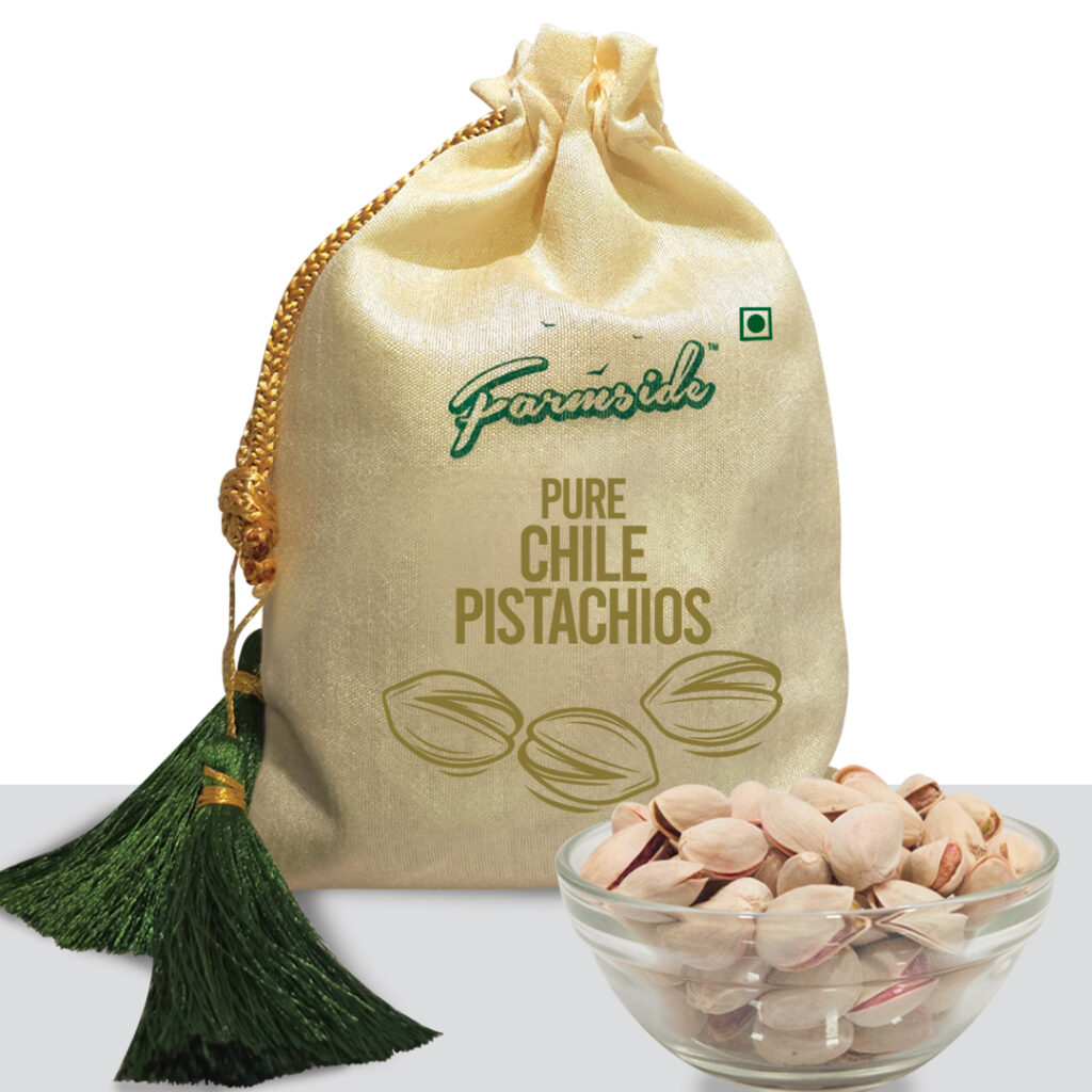 Farmside Pistachio 200gms Potli