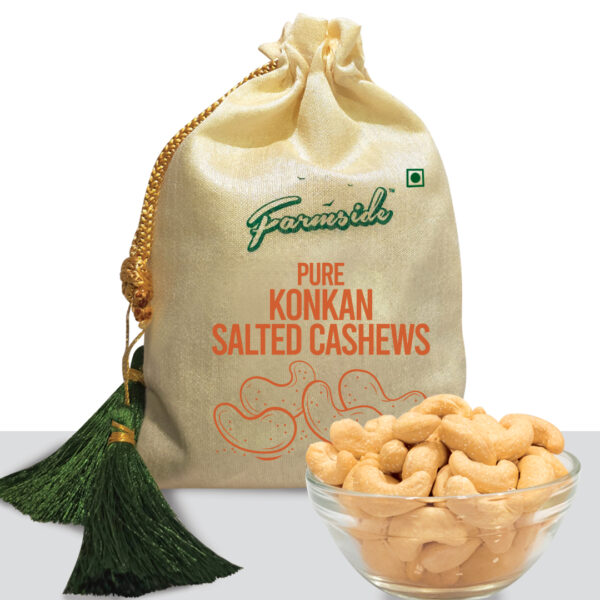 Farmside Konkan Salted Cashew 200gms