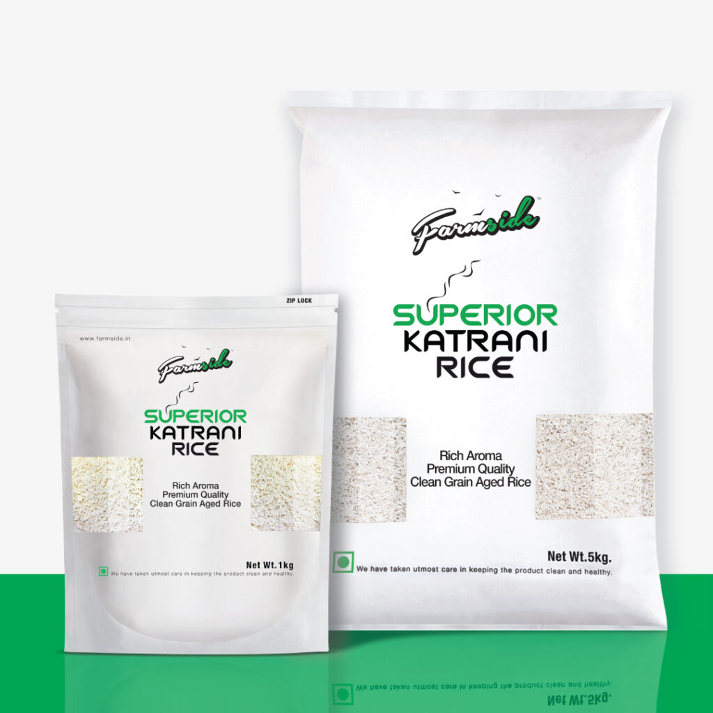 Farmside Superior Katrani Rice | Traditional Healthy Rice | Clean Grain Aged Rice